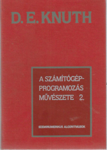 D. E. Knuth - A szmtgpprogramozs mvszete 2.