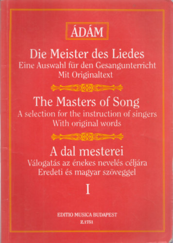 �d�m Jen� - A Dal Mesterei I.