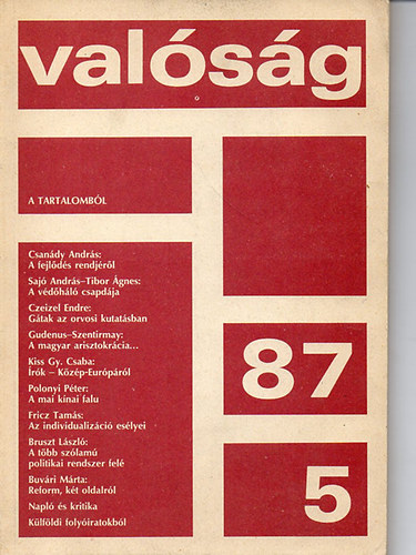 Krsi Jzsef - Valsg 87/5