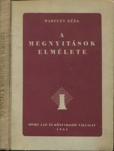 Marczy Gza - A megnyitsok elmlete