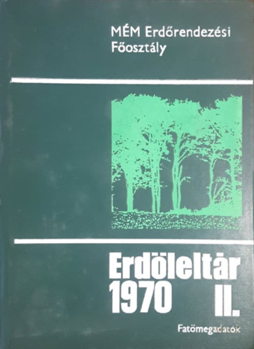 Szerk.: Rakonczay Zoltn - Erdleltr II.
