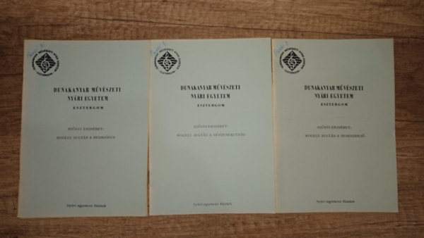Dr. B�la K�lm�nfi Sz�nyi Erzs�bet - 3 kiadv�ny a Dunakanyar M�v�szete Ny�ri Egyetem sorozat�b�l �s egy aj�nd�kba: Esztergom zenei eml�kei �s n�pzen�je, Kod�ly Zolt�n a pedag�gus,  Kod�ly Zolt�n a n�pzenekutat�, Kod�ly Zolt�n a zeneszerz�