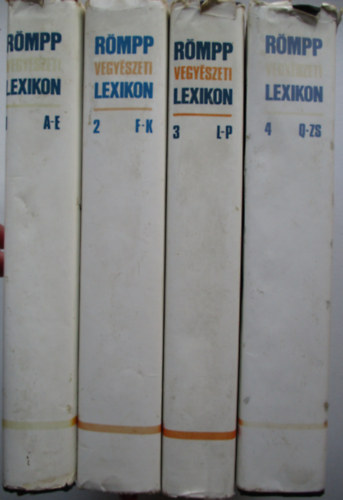 Otto-Albrecht, dr. Neum�ller - R�mpp vegy�szeti lexikon I-IV.