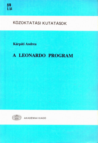Kárpáti Andrea - A Leonardo program