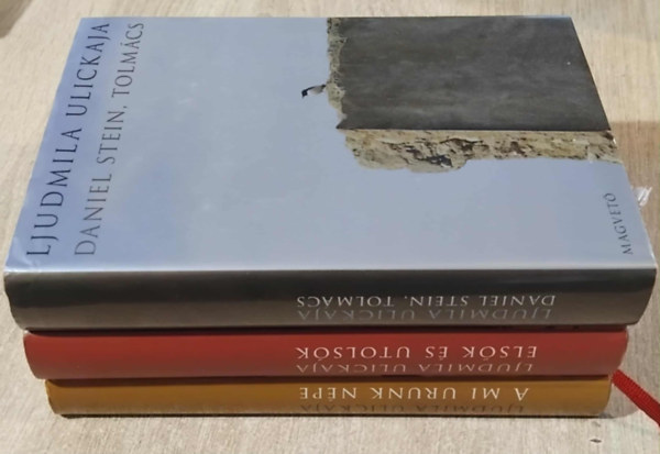 SZERZ� Ljudmila Ulickaja FORD�TOTTA Goretity J�zsef - Morcs�nyi G�za - 3db Ljudmila Ulickaja k�nyv: Daniel Stein, a tolm�cs - Els�k �s utols�k - A mi urunk n�pe