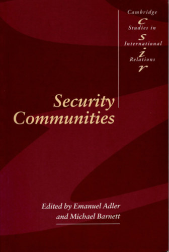 Michael Barnett Emanuel Adler - Security Communities