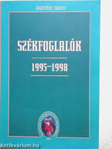 Magyar Tudomnyos Akadmia - Szkfoglalk 1995-1998 IV. ktet