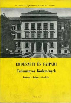 Dr. Gencsi L�szl� - Erd�szeti �s faipari tudom�nyos k�zlem�nyek 1981/2
