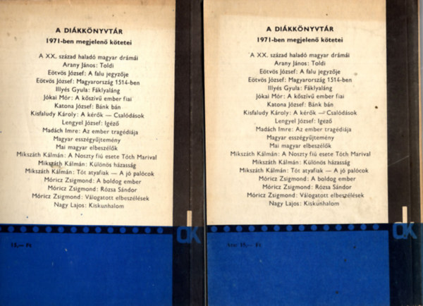 Eötvös József - 2 db Eötvös József könyv ( A falu jegyzője + Magyarország 1514-ben )