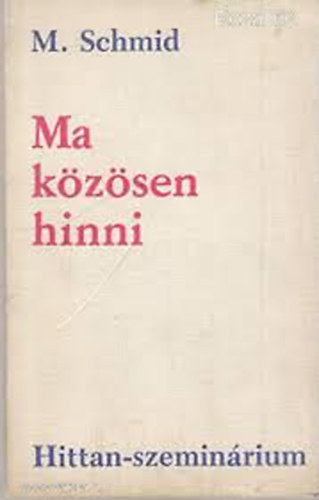 M. Schmid - Ma kzsen hinni