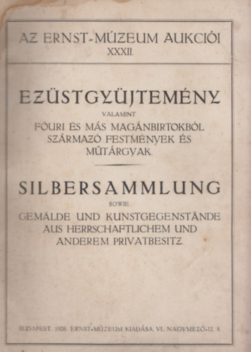 Az Ernst Mzeum aukcii XXXII.