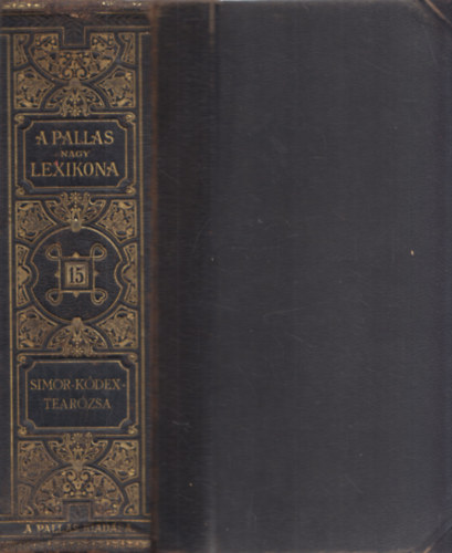 A Pallas nagy lexikona XV. 15. (Simor-kdex - Tearzsa)
