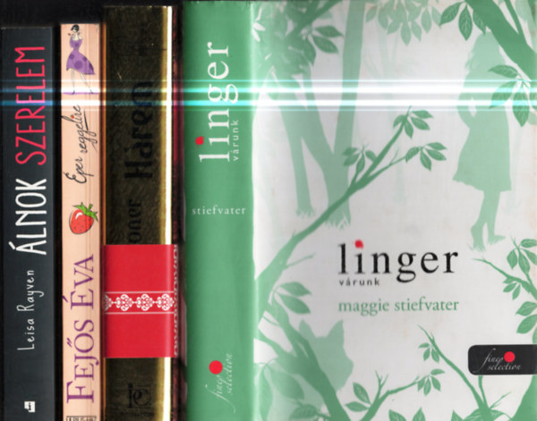 Colin Falconer, Fej�s �va, Leisa Rayven Maggie Stiefvater - 4db. romantikus k�tet: V�runk + H�rem + Eper reggelire + �lnok szerelem