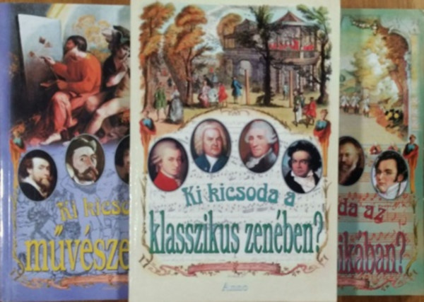 Ének-zene és művészettörténet tananyagkiegészítő könyvcsomag (3 kötet)