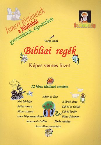 Varga Anni - Bibliai regk - Kpes verses fzet