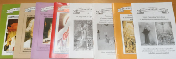 8 db Llekment fzetek (szrvnyszmok)