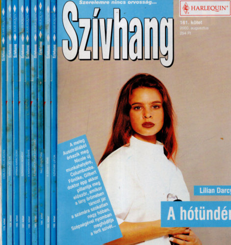Dr. Téglásy Imre (főszerkesztő) - 10 db szívhang magazin: (161.-170. lapszámig, 2000/08-2001/01, 10 db., lapszámonként)