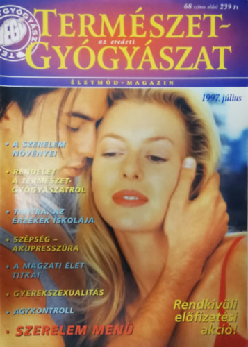 Termszetgygyszat letmd magazin 1997. Jlius