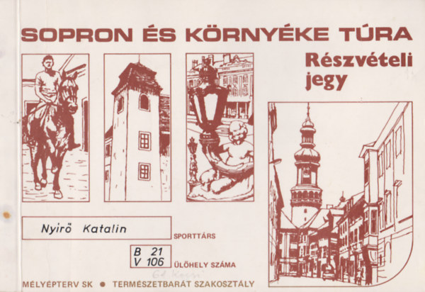 Sopron �s k�rny�ke t�ra