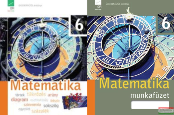 Dr. Wintsche Gergely  (szerk.) - Matematika 6. - K�s�rleti tank�nyv + munkaf�zet (2 k�tet)