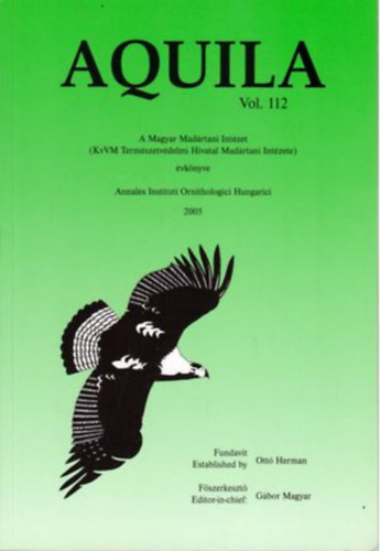 Aquila 2005 (vol.112)- A Magyar Madrtani Intzet vknyve