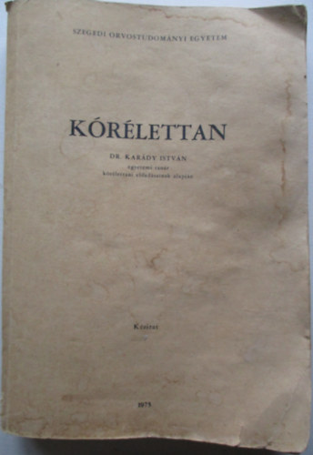 Dr. Kardy Istvn - Krlettan (kzirat)