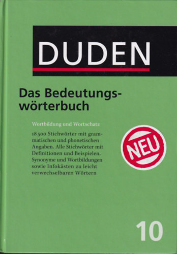 Dr. Kathrin Kunkel-razum - Duden 10 - Das Bedeutungswrterbuch