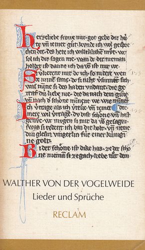 Walther von der Vogelweide - Lieder und Sprche