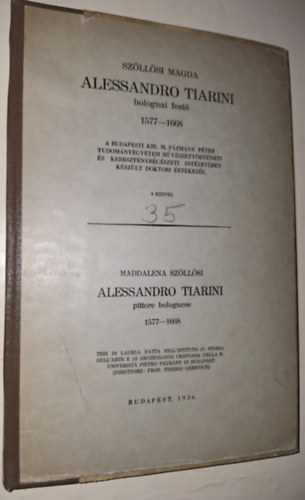 Szöllősi Magda - Alessandro Tiarini