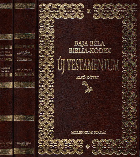 Advent Kiad� - �j testamentum (Baja B�la biblia-k�dex) I-II.