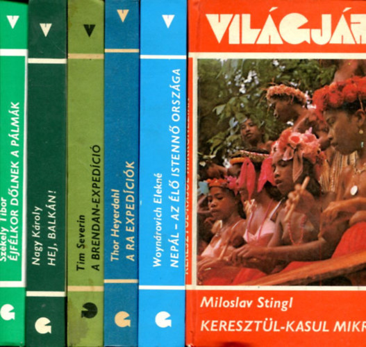 Tbb szerz - 6 db Vilgjrk ktet