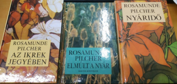 Rosamunde Pilcher - Az Ikrek jegy�ben + Ny�rid� + Elm�lt  a ny�r (3 k�tet)