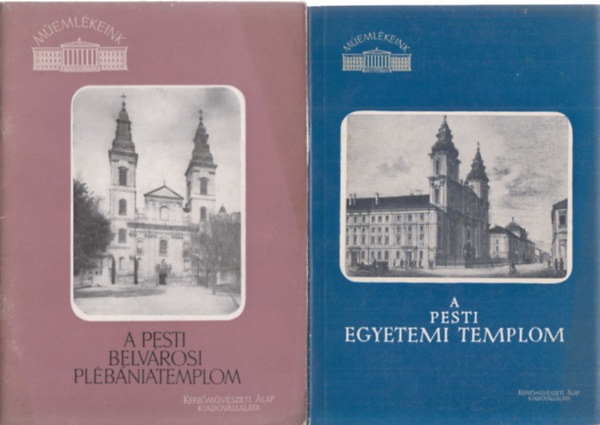 6db "M�eml�keink" - A Pesti Belv�rosi Pl�b�niatemplom + A Pesti Egyetemi Templom + A Budai Batthi�ny t�r + Margisziget + Az Orsz�gh�z + A Magyar Nemzeti Gal�ria Palot�ja