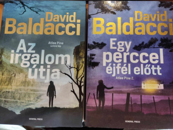 David Baldacci - 2 db Atlee Pine I-II. (1-2.) - Az irgalom tja + Egy perccel jfl eltt