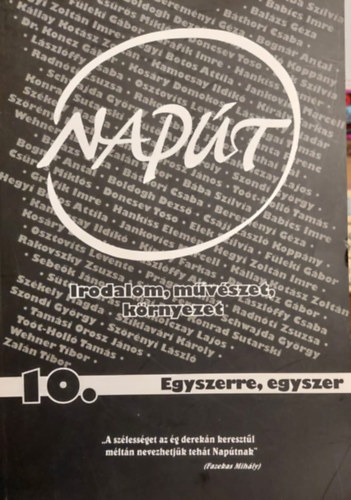 Nap�t 10. - Egyszerre, egyszer