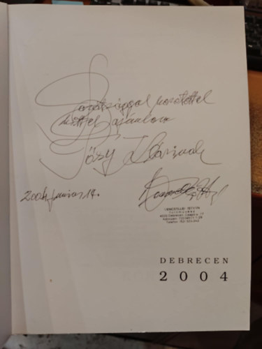 Vencsellei István - Kortársaim