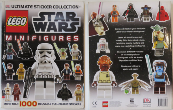 Lisa Robb Helen Murray - Ultimate Sticker Collection: Lego Star Wars Minifigures - More than 1000 reusable full-colour stickers