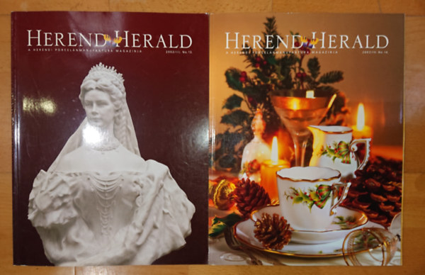 2 sz�ma  Herend Herald c�m� kiadv�nyb�l: 2002/III. (No.13.), 2002/IV. (No.14.)