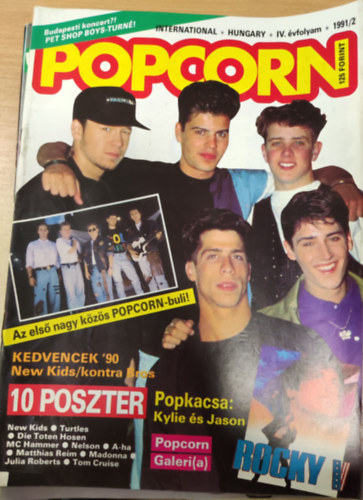 Sebk Jnos  (szerk.) - Popcorn International - Hungary IV. vfolyam 1991/2 (Poszter mellklettel)