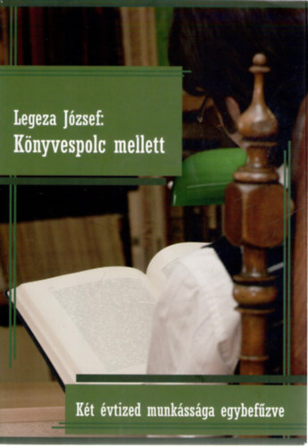 Legeza J�zsef - K�nyvespolc mellett