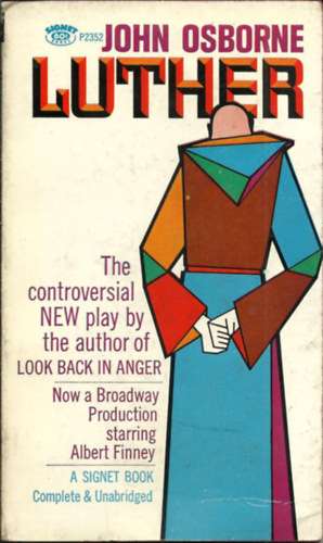 John Osborne - LUTHER  -  Play in 3 acts