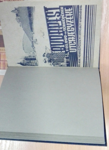 BUDAPEST   1:25.000-es T�RK�P�NEK UTCAJEGYZ�KE