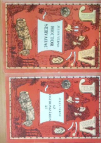 Jules Verne - 2 db Jules Verne: - Hector servadac - Az ostromz�ron �t