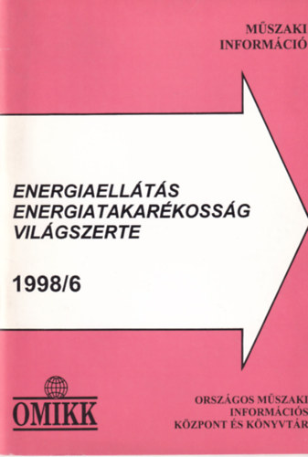 Peth Etelka - Energiaellts, energiatakarkossg - Vilgszerte 1998. 6.