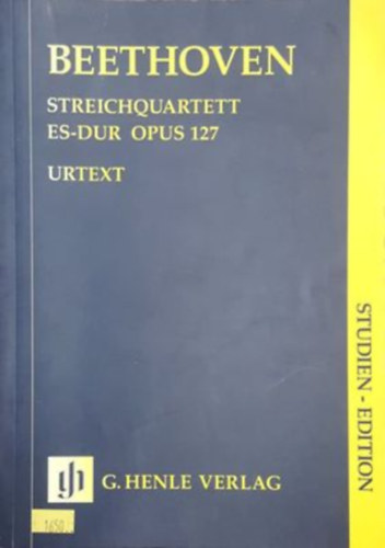 Beethoven streichquartett es-dur opus 127 urtext