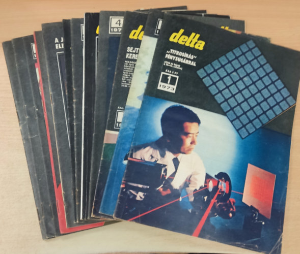 Delta - Tudomnyos-technikai magazin 7. vfolyam (1973), 1-12. szm