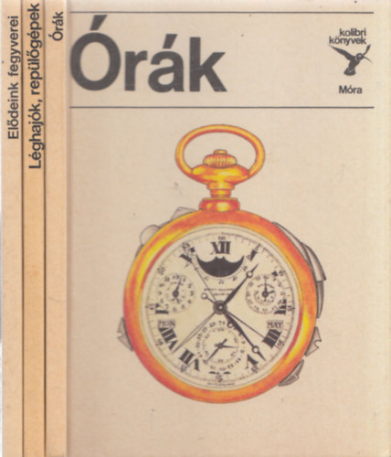 3 db Kolibri knyvek (Eldeink fegyverei + Lghajk, replgpek + rk)