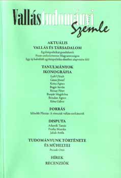 Bencze Lrnt - Vallstudomnyi Szemle - folyirat 2007/2
