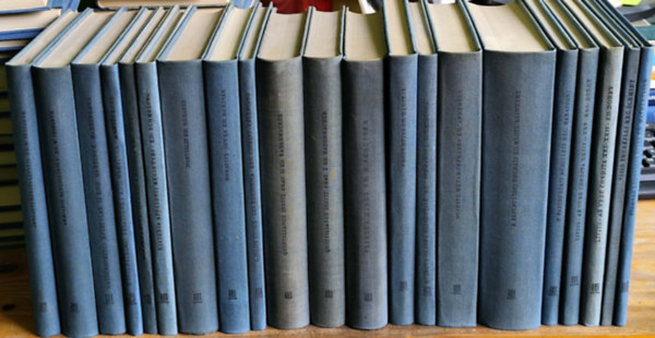 T. Livius, Publius Papinius Statius, P. Naso Ovidius, Quintilianus, C. Iulius Victor, Horatius , M.Valerius Martialis, Hildebertus, Ammianus Marcel Ioannis Lodovici Vivis Valentini (Q. Horatii Flacci) - Bibliotheca Teubneriana - 3. k�nyvcsomag (21 k�tet)