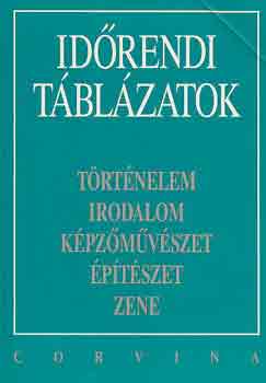 Időrendi táblázatok (történelem, irodalom, képzőműv.,építészet, zene)